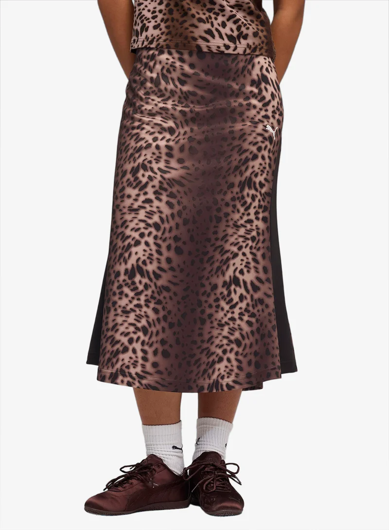 PUMA T7 Leo Luxe Aop Skirt